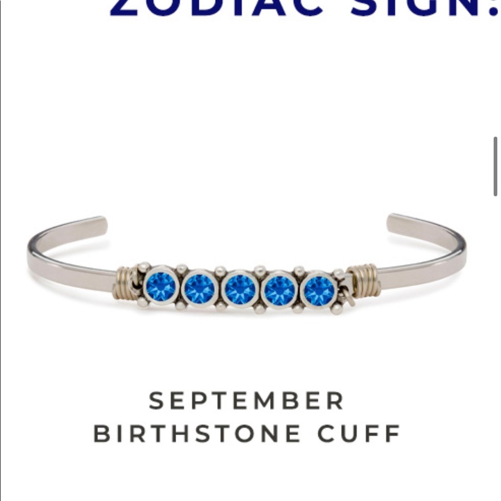 Luca + Danni Blue Stone Bangle September